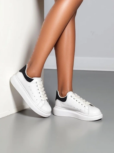 Royalfashion Damen Sportsneaker mit Strass Ellefa