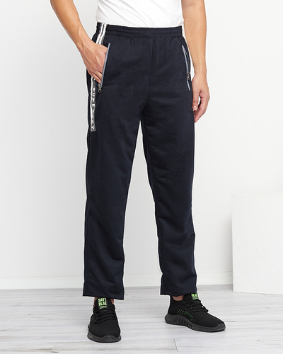 Marineblaue Jogginghose für Herren - Kleidung