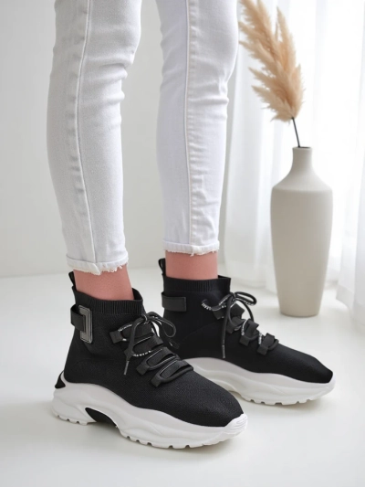 Royalfashion Damen Hochsport Sneakers Lorietea