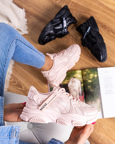 Damen-Sportsneaker in Schwarz Ponti- Footwear