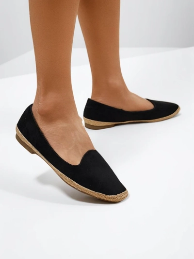 Royalfashion Damen Eco-Suede Espadrilles Emmeno