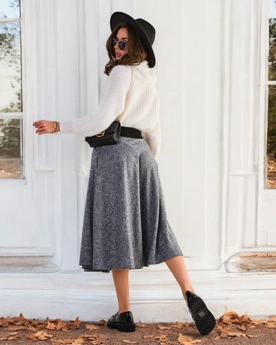 Royalfashion Damen-Midi-Rock