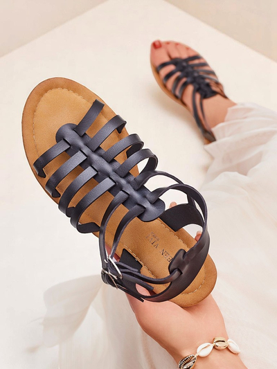 Royalfashion Damen-Sandalen im römischen Stil Roma Chic