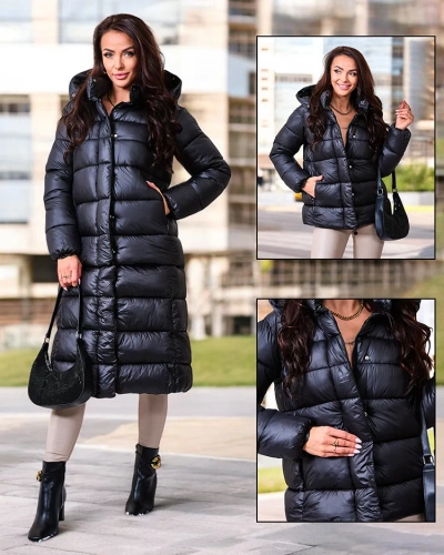 Жіноча зимова куртка Royalfashion Black