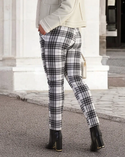 Royalfashion Warmed women's teggings pants PLUS SIZE