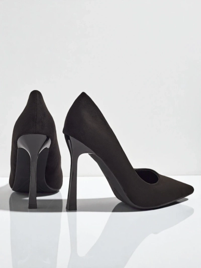 Damen Stiletto Pumps aus Öko-Wildleder Belunika