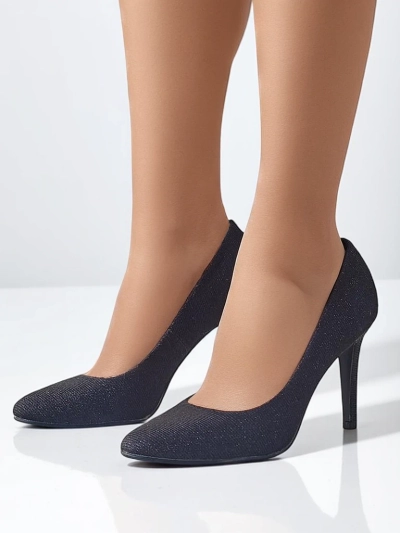 Royalfashion Glitzernde Damen-Stiletto-Absätze Enen
