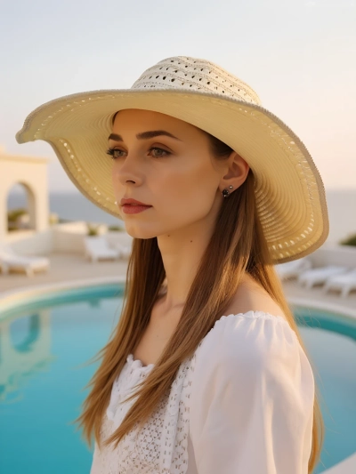 Royalfashion Damen Solvella Strohhut