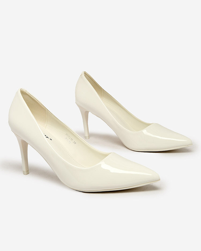 Royalfashion Lackierte Damenpumps mit Stilettoabsatz Emeriers