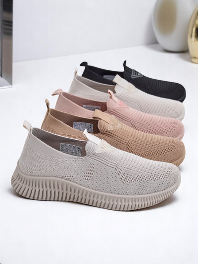 Royalfashion Damen Stoff Slipper Sportschuhe Serra
