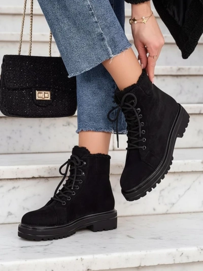 Royalfashion Damen Schnürstiefeletten Vesot