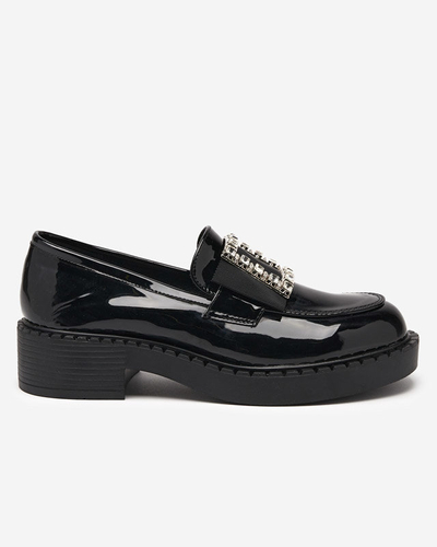 Lackschuhe mit schwarzer Schnalle Fogim - Footwear