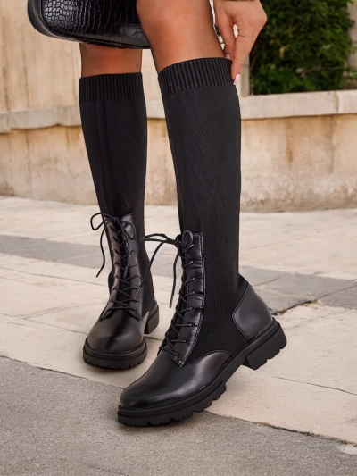 Роялфешн Жіночі шкіряні чоботи Snissi