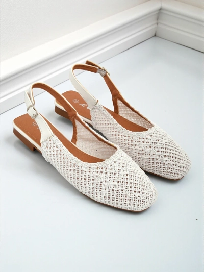Royalfashion Damen Sandalen mit offener Ferse Breeze Woven