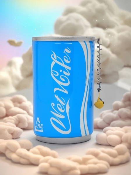 Azzurra Lux Candela – Kerze mit Wolkenduft, Design Mare Nostrum, 100g