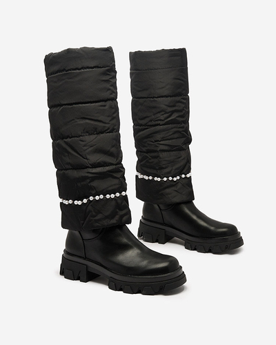 Royalfashion Damenstiefel in schwarz Ameroe