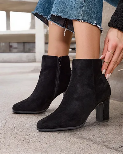 Royalfashion Damen Stiefeletten mit Absatz Wierod
