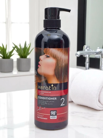 Keratin-Haarspülung