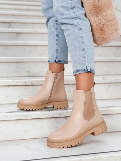 Royalfashion Damen eko Leder Dovivas Stiefel