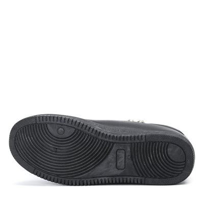 Schwarze Sneakers mit Perlen Cammie - Footwear