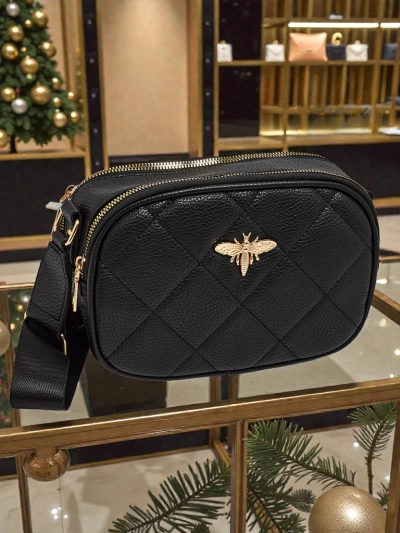 Gesteppte kleine Damenhandtasche aus Öko-Leder Connere