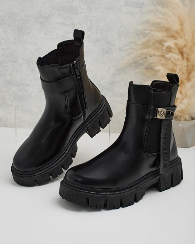 Royalfashion Women's eko Leder Dobinas Stiefel