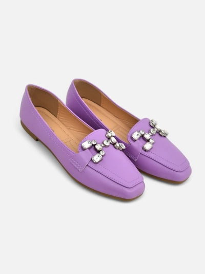 Royalfashion Damen Slipper mit Strass Lecilla