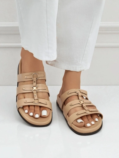 Royalfashion Damen R\[ö\u00e4]mer Sandaletten Roma