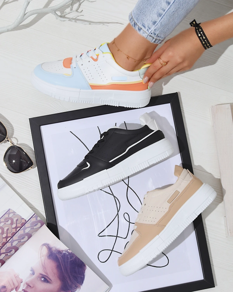 Farbenfrohe Damen-Sportschuhe Hellar - Schuhe