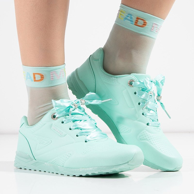 Mint Damen Sportschuhe mit einem Band Minorina - Schuhe gebunden