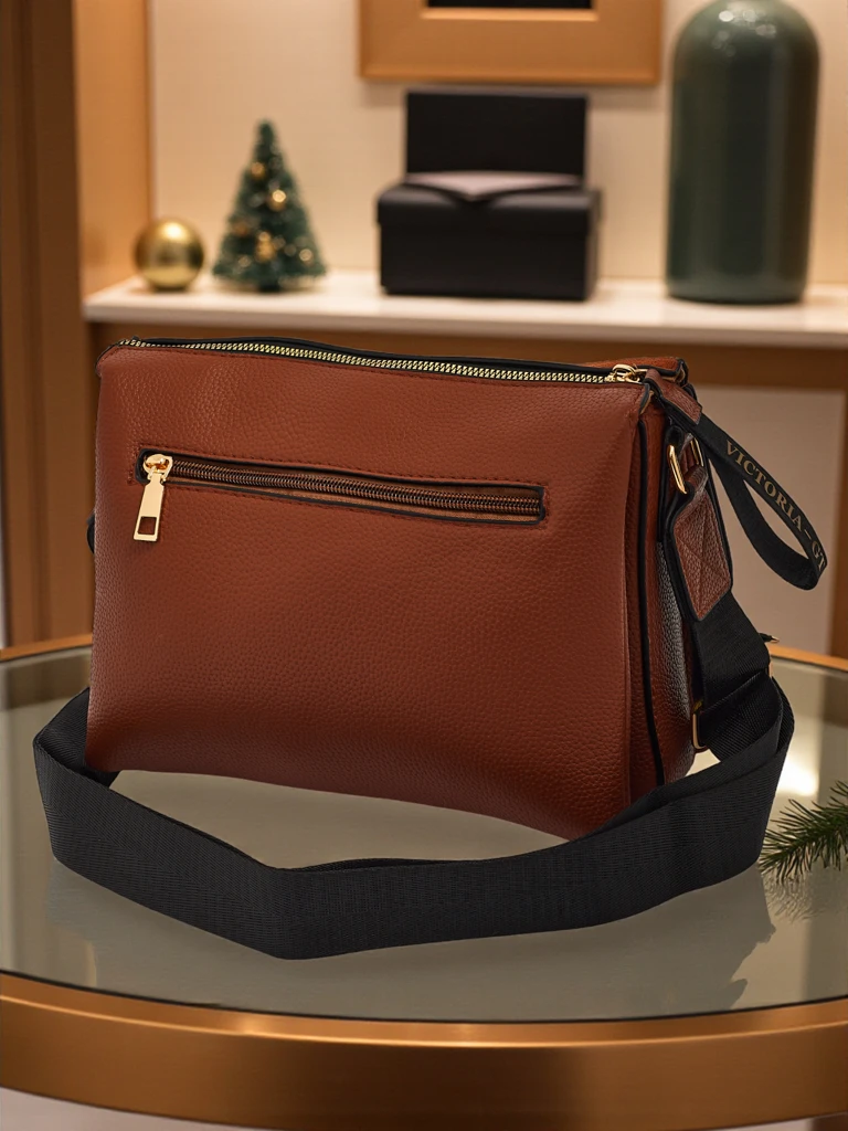 Kleine Damenhandtasche aus Öko-Leder Tessaria