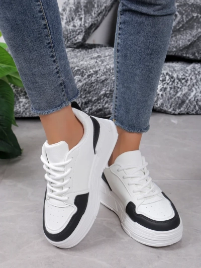Royalfashion Damen Sneaker mit Glitzer Samoles