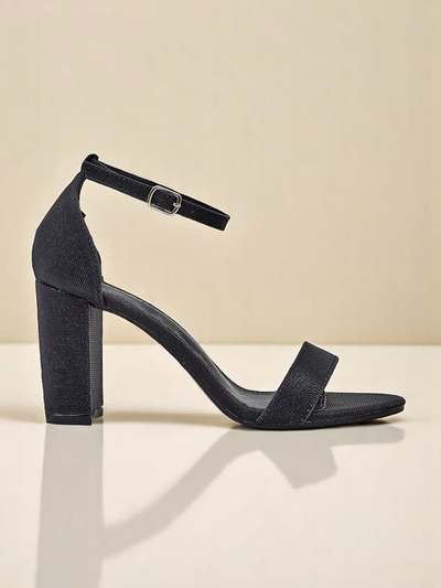 Royalfashion Glänzende Damen-Sandalen Stella Glam