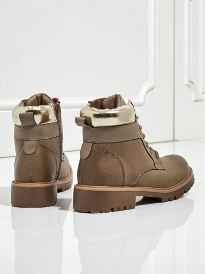 Damen Trapper Stiefeletten Maestroe