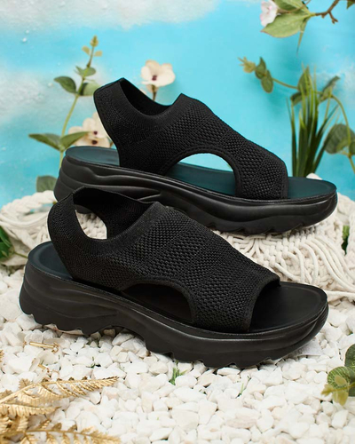 Royalfashion Damen Sandalen mit Schaft Viss