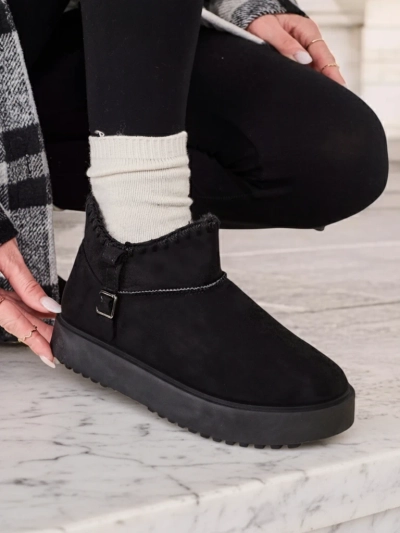 Royalfashion Kurze Schneestiefel für Damen Ewioz