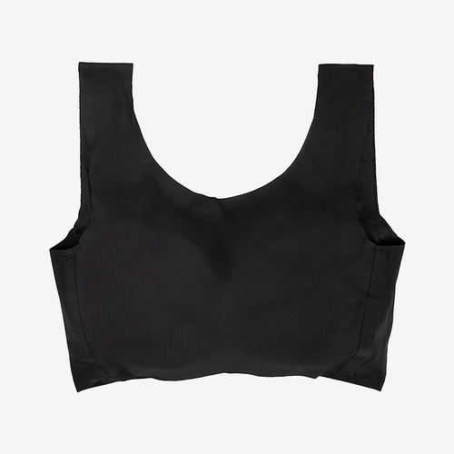 Чорний жіночий безшовний бюстгальтер