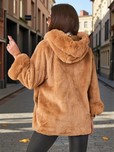 Royalfashion Damen Kunstpelzjacke