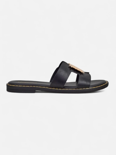 Royalfashion Damenslides mit Verzierungen Crattes