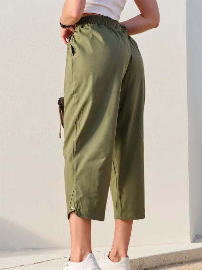 Royalfashion Einfache Damenstoffhosen 7/8