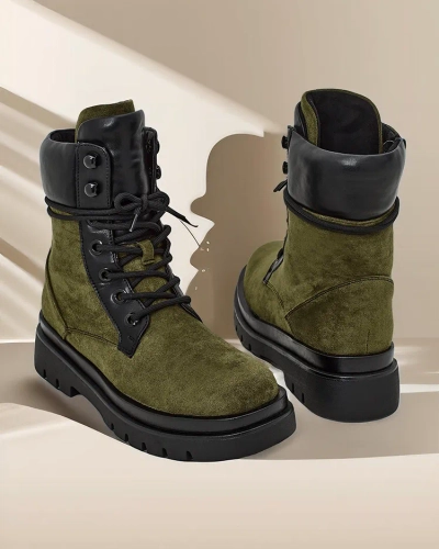 Royalfashion Damen Stiefeletten Arbeitsschuhe Ferrinole