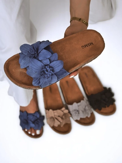Royalfashion Жіночі сандалі з квітами Foules
