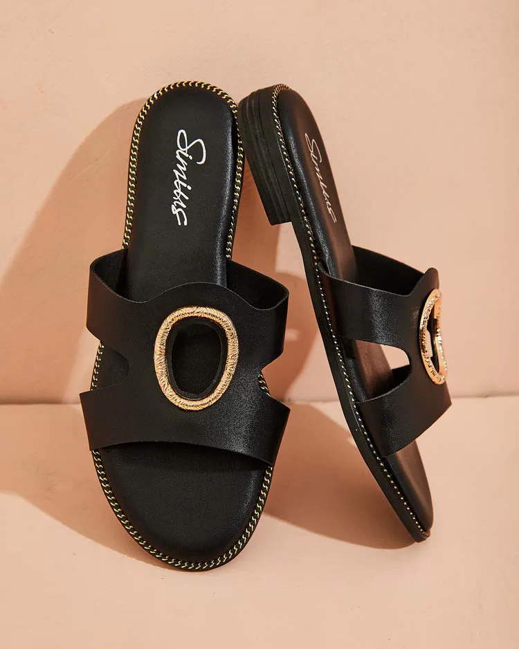 Royalfashion Ofira Damen Flip-Flops mit flacher Sohle