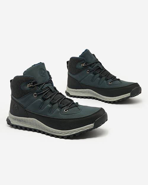 Royalfashion Чоловічі капці темно-синього кольору Jekouia