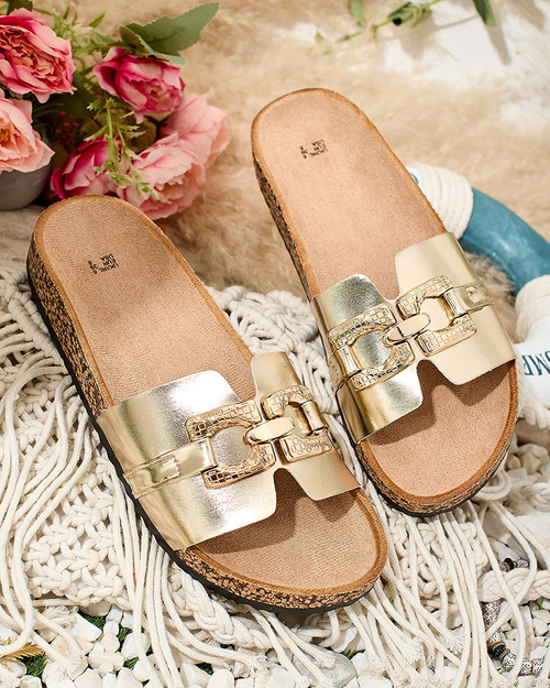 Royalfashion Жіночі шльопанці Torrota на плоскій підошві