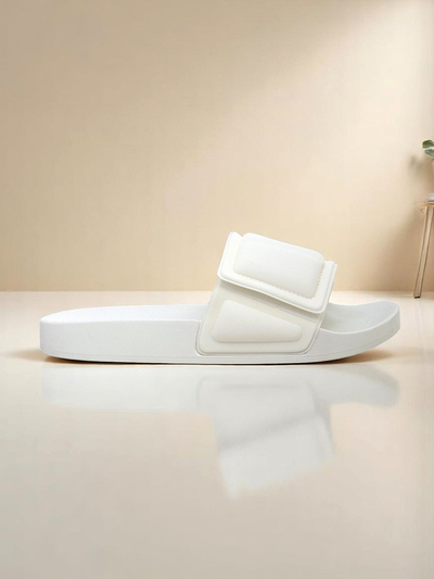 Royalfashion Damen Pantoletten mit flacher FlexiWalk Sohle