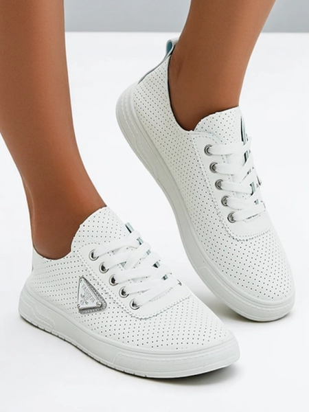 Royalfashion Schnürschuhe für Damen mit einem Druck Fennie