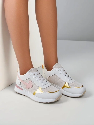 Royalfashion Damensneaker im sportlichen Stil mit Glitzer Berilane