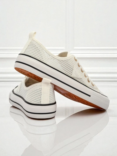 Royalfashion Damen perforierte Sneaker Rebbse