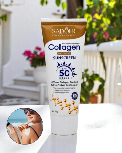 Sadoer Sonnenschutzcreme LSF 50 mit Kollagen